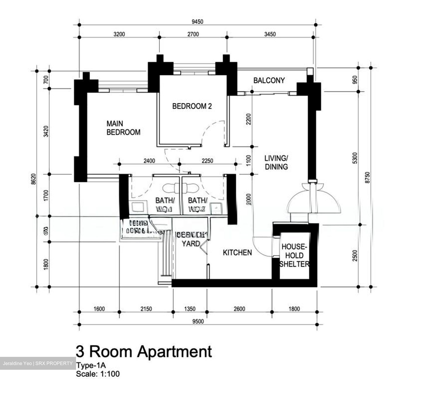 Blk 37 Skyresidence @ Dawson (Queenstown), HDB 3 Rooms #572324401